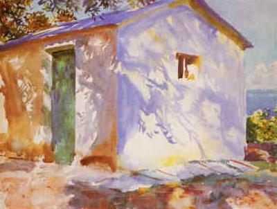John Singer Sargent Lights and Shadows Norge oil painting art